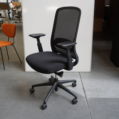 Ergofy Comfort Bureaustoel | Netweave | Zwart (Restpartij)