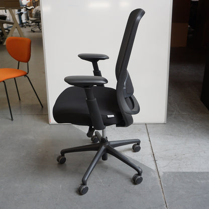 Ergofy Comfort Bureaustoel | Netweave | Zwart (Restpartij)