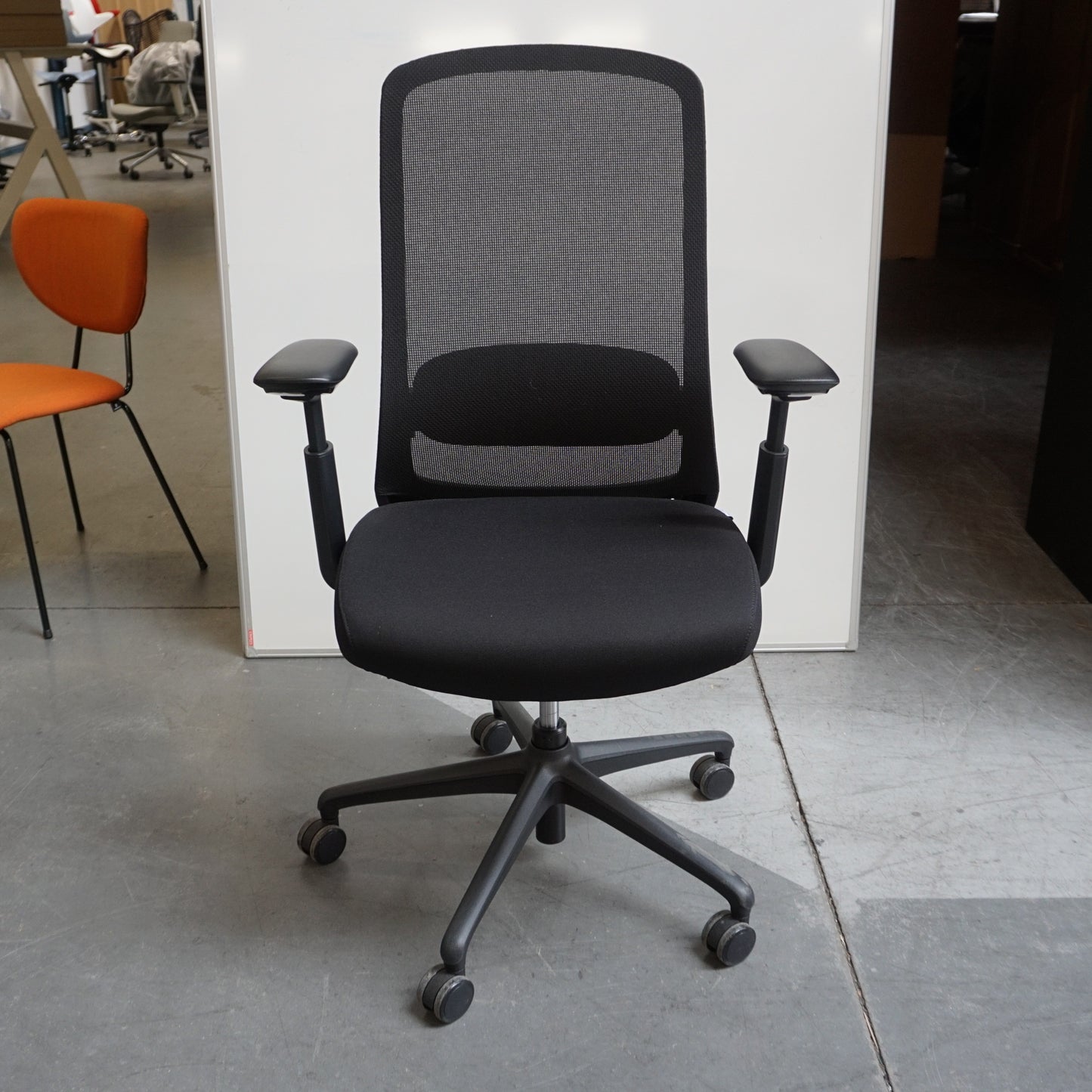 Ergofy Comfort Bureaustoel | Netweave | Zwart (Restpartij)