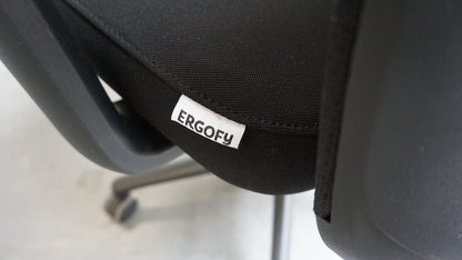 Ergofy Comfort Bureaustoel | Netweave | Zwart (Restpartij)