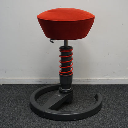 Aeris Swopper Classic Design Kruk | Balans Kruk | Vast | Rood