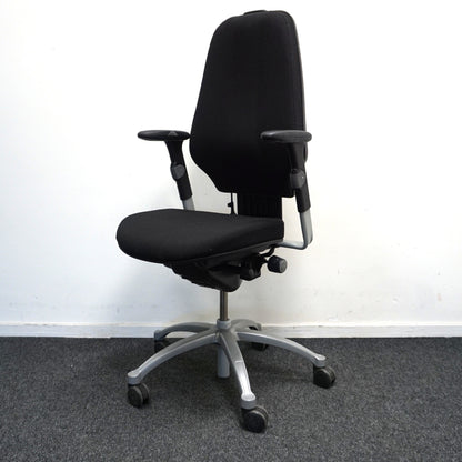 RH Logic 400 Bureaustoelen | Zwarte stof  | Ergonomisch