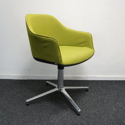 Vitra Softshell Design Stoelen | Vergaderstoel | Groen