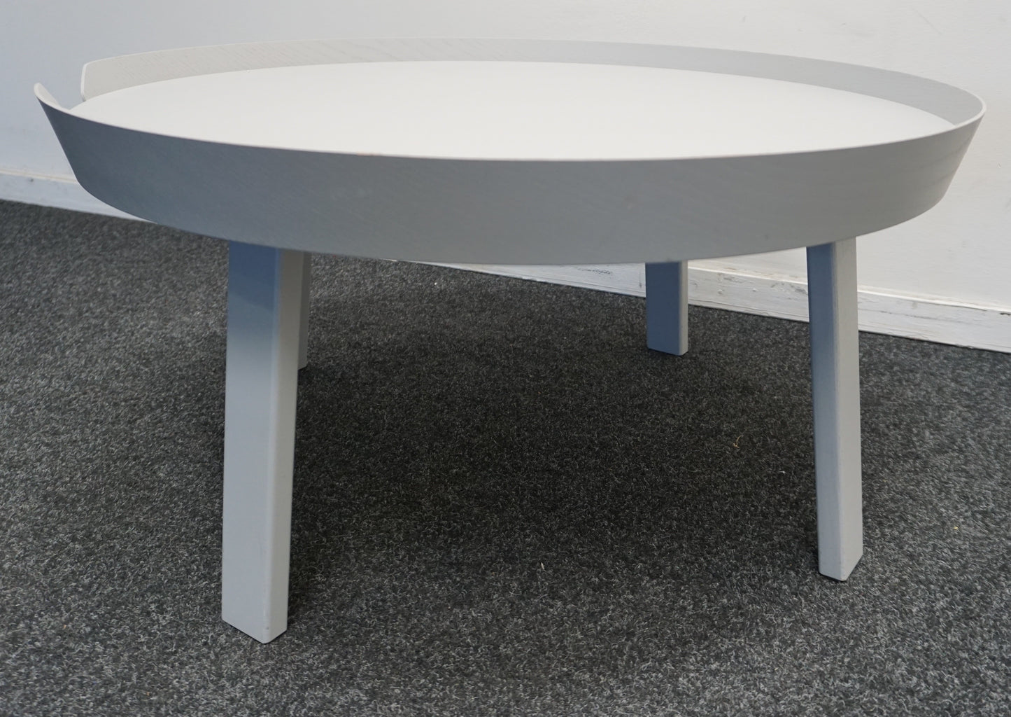 Muuto Around Coffee Table Large Bijzettafel Grijs | Hout