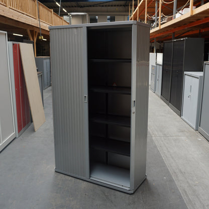 Gispen Octa Roldeurkast | Archiefkast | 195 x 120 x 50 cm | Grijs