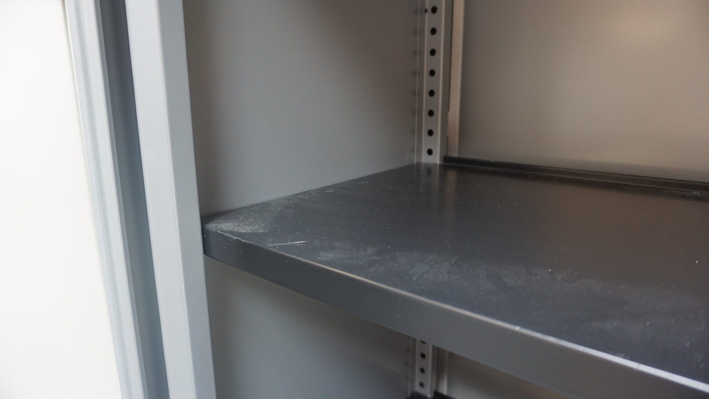 Gispen Octa Roldeurkast | Archiefkast | 195 x 120 x 50 cm | Grijs