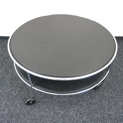Lammhults Chicago Trolley 3 Design Bijzettafel | 90 cm | Zwart