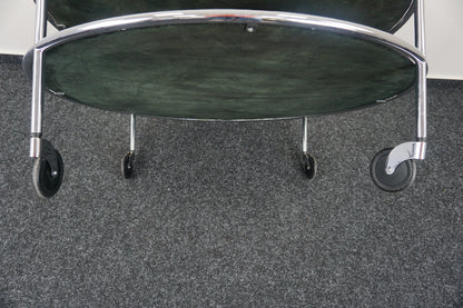 Lammhults Chicago Trolley 3 Design Bijzettafel | 90 cm | Zwart
