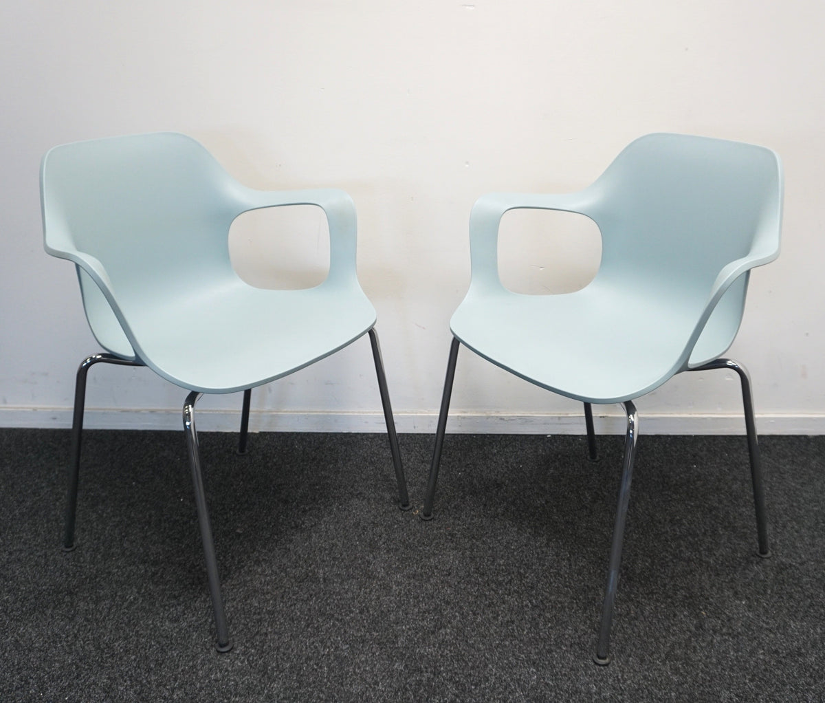 Vitra Hal Tube Design Stoel | Armchair | Ice Grey