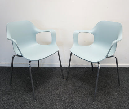 Vitra Hal Tube Design Stoel | Armchair | Ice Grey