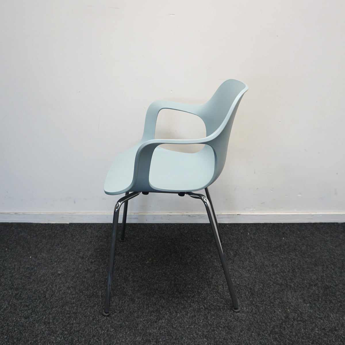 Vitra Hal Tube Design Stoel | Armchair | Ice Grey