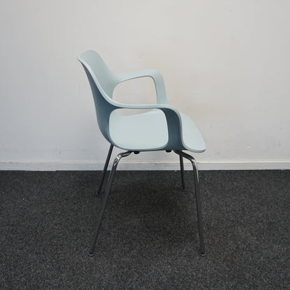 Vitra Hal Tube Design Stoel | Armchair | Ice Grey