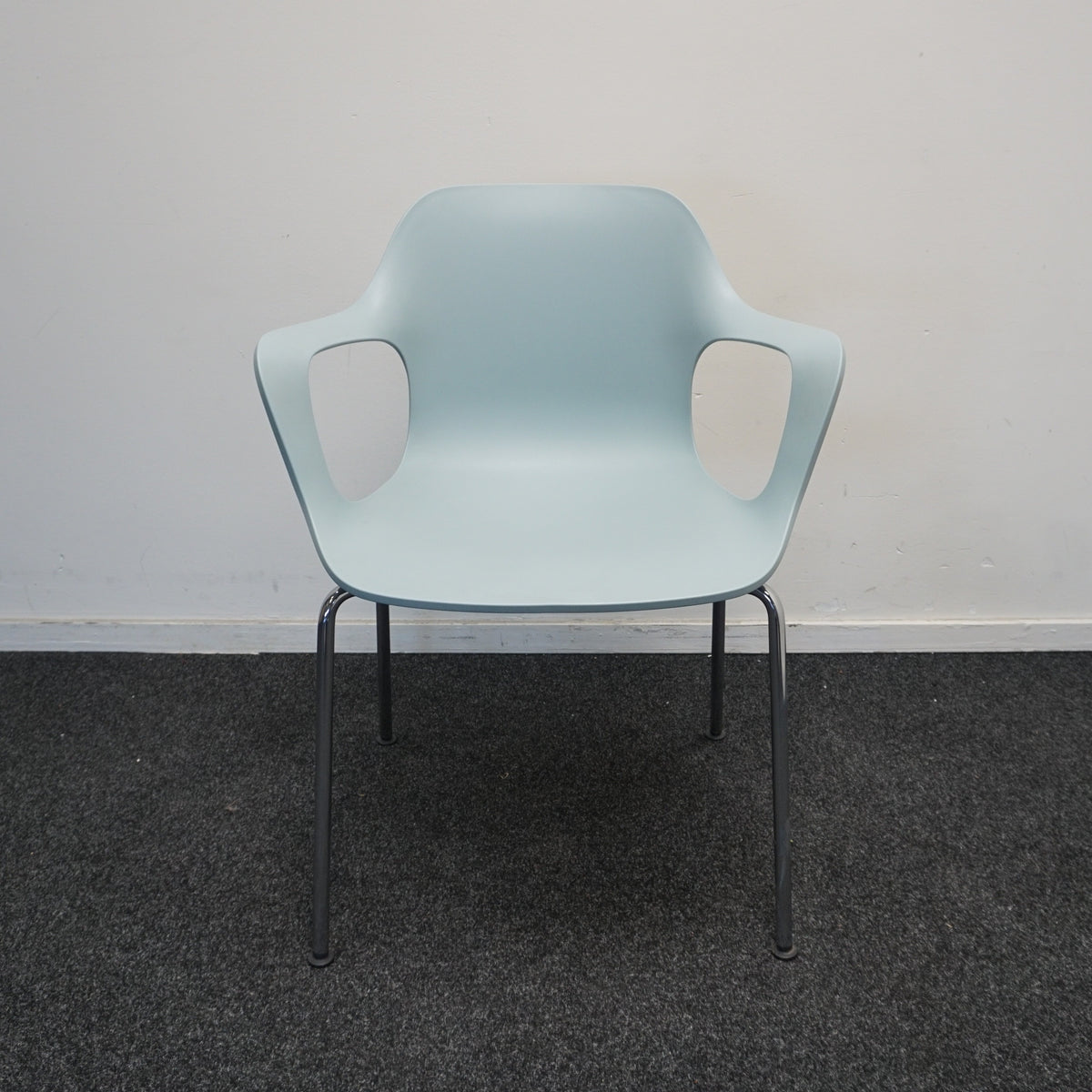 Vitra Hal Tube Design Stoel | Armchair | Ice Grey
