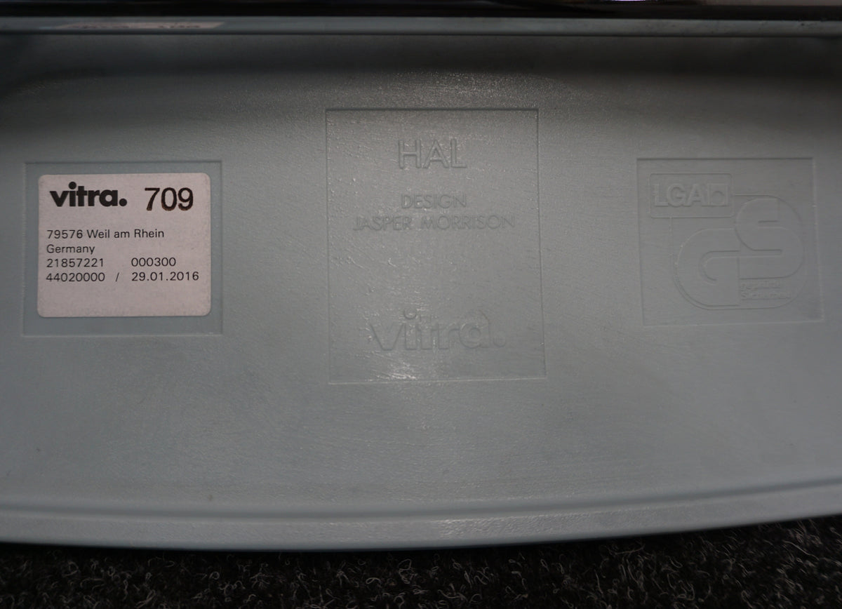 Vitra Hal Tube Design Stoel | Ice Grey