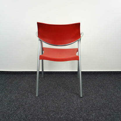 Amat Splash Stoel | Kantinestoel | Vergaderstoel | Rood