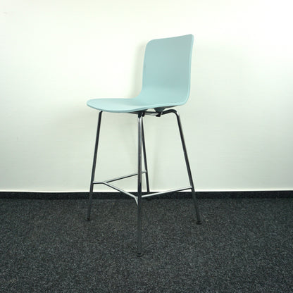 Vitra HAL RE Medium Design Barkruk | Lichtblauw | Zithoogte ca. 66 cm