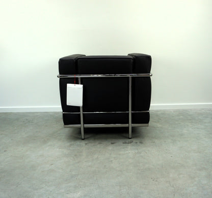 Cassina LC2 Fauteuil Grand Confort Petit Modèle | Zwart