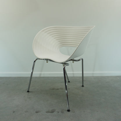 Vitra Tom Vac Chair Design Stoel | Wit