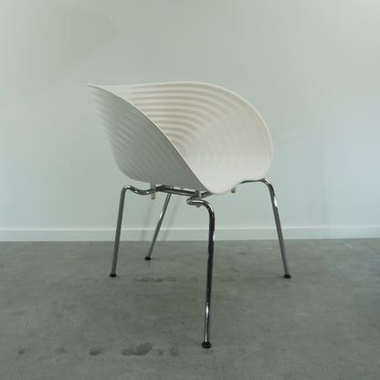 Vitra Tom Vac Chair Design Stoel | Wit