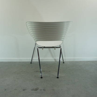 Vitra Tom Vac Chair Design Stoel | Wit