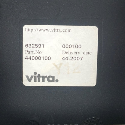 Vitra Tom Vac Chair Design Stoel | Zwart