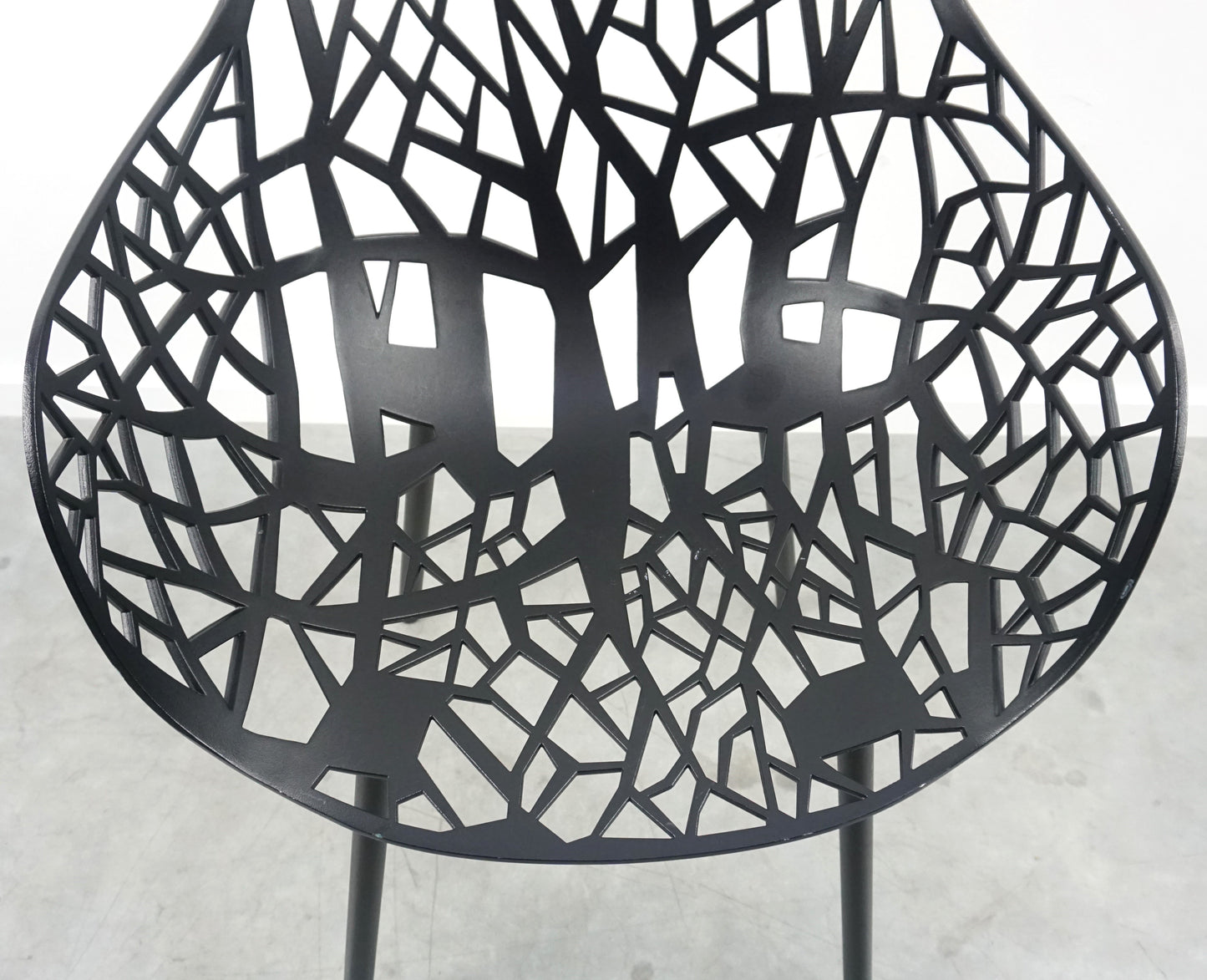 Fast Forest Design Stoel | Aluminium | Zwart