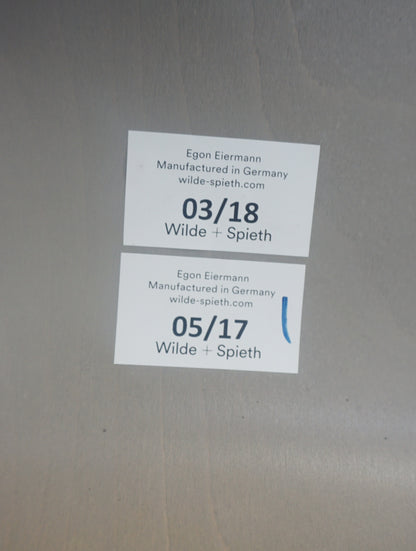 Wilde + Spieth van Egon Eiermann SE68 Stoel | Grijs | Stof