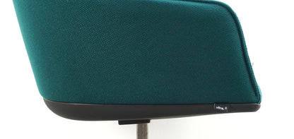 Vitra Softshell Vergaderstoel | Groen | Verrijdbaar