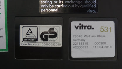 Vitra Softshell Vergaderstoel | Groen | Verrijdbaar
