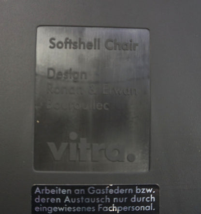 Vitra Softshell Vergaderstoel | Groen | Verrijdbaar