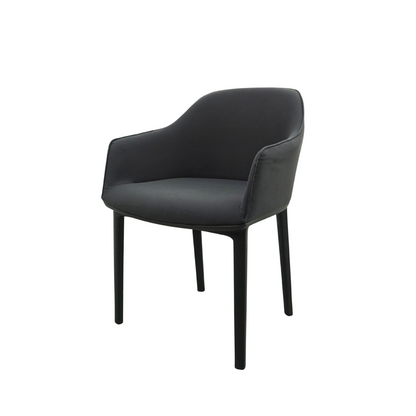 Vitra Softshell Vergaderstoel | Conferentiestoel | Donkergrijs