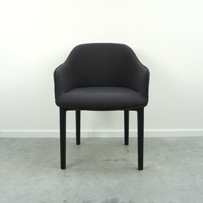 Vitra Softshell Vergaderstoel | Conferentiestoel | Donkergrijs