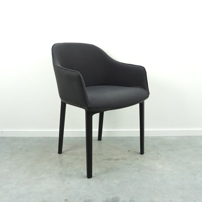 Vitra Softshell Vergaderstoel | Conferentiestoel | Donkergrijs
