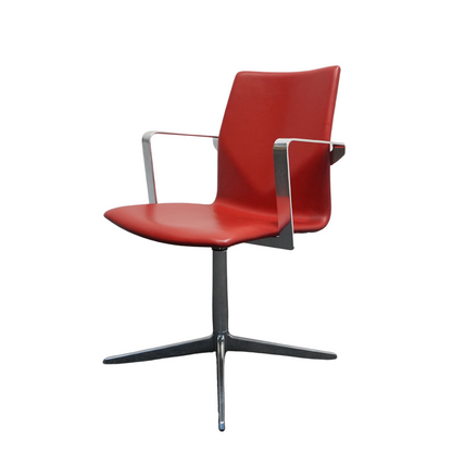 Four Design FourCast XL Vergaderstoel | Rood | Leer