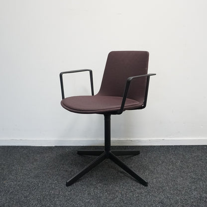 Enea Lottus Design Stoel | Donkerbruin