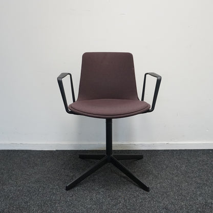 Enea Lottus Design Stoel | Donkerbruin