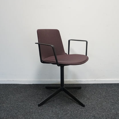 Enea Lottus Design Stoel | Donkerbruin