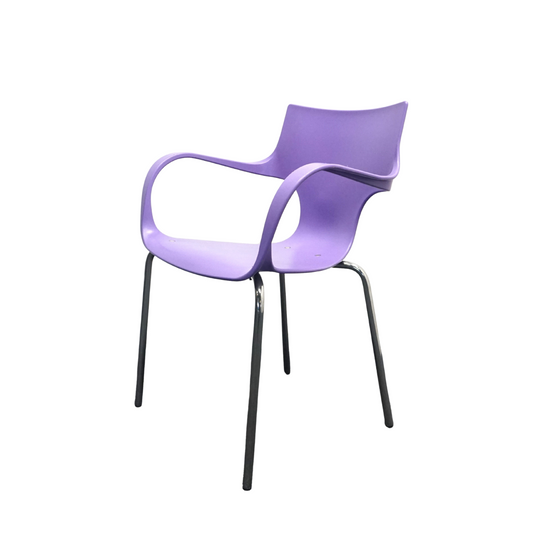 Jim Design Stoel | Kantinestoel | Lila