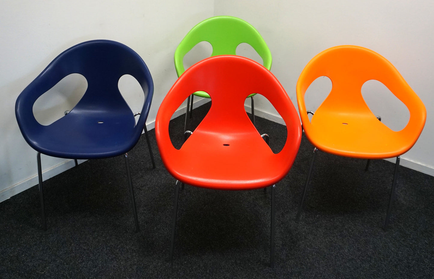Arrmet Sunny Design Stoel | Kantinestoel | Blauw