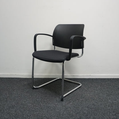 Köhl Consito Vergaderstoel | Zwart | Stof / Kunststof