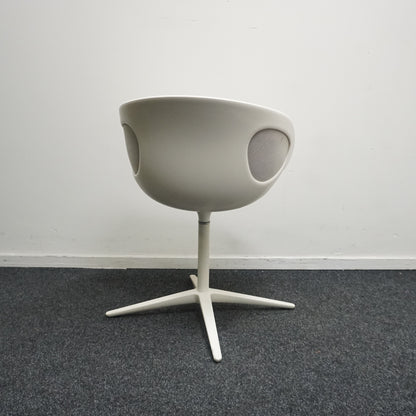 Fritz Hansen Rin Chair Design Stoel | Beige | Draaibaar