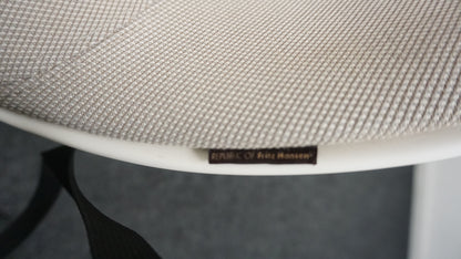 Fritz Hansen Rin Chair Design Stoel | Beige | Draaibaar