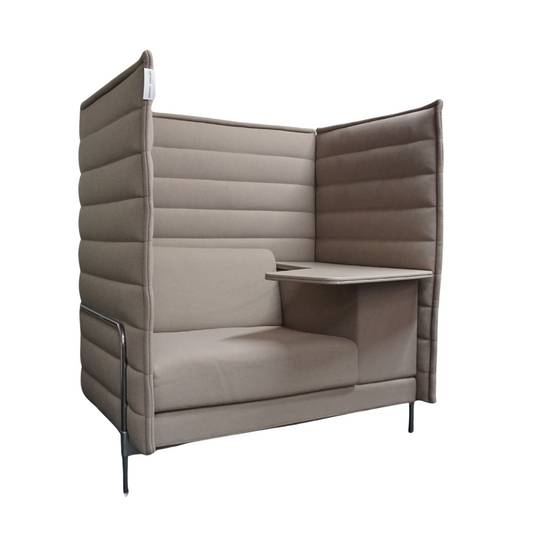Vitra Alcove Highback Work Design Bank | Akoestische Bank | Beige