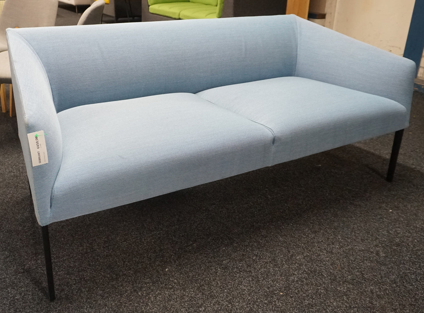Arper Saari Sofa Design Bank | Lichtblauw | 2-Zits
