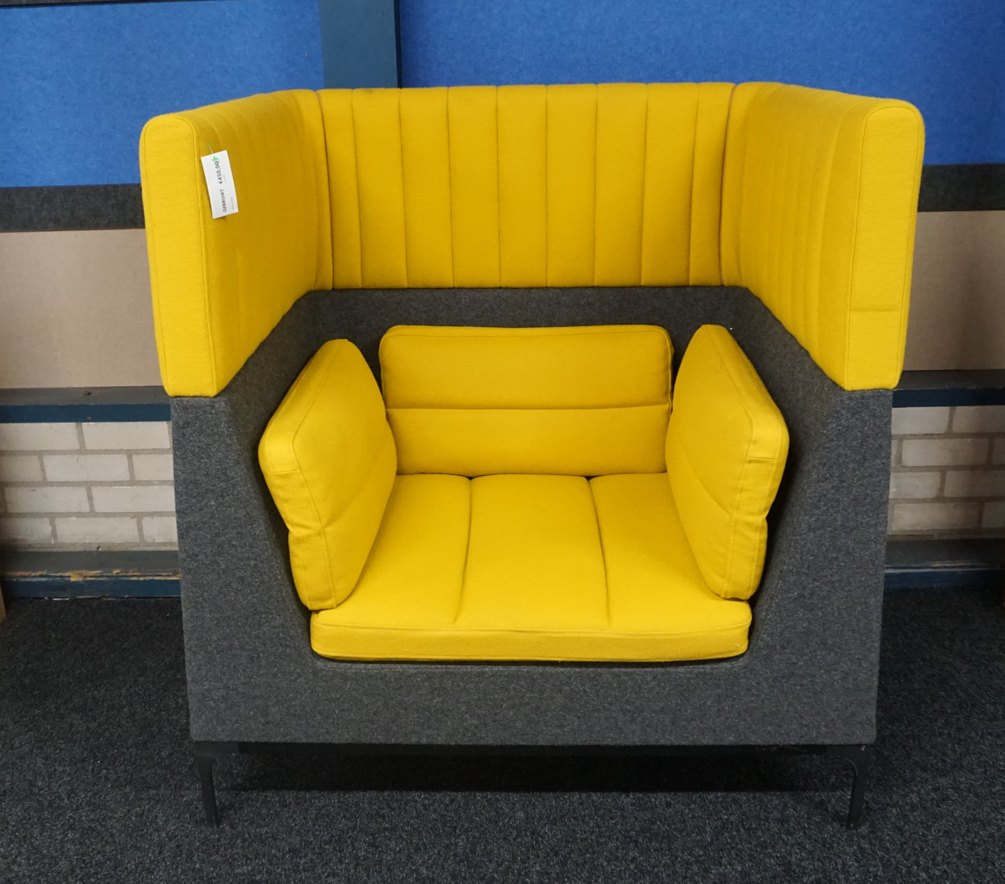 Allermuir Haven HA102 Design Bank | Geel / Grijs