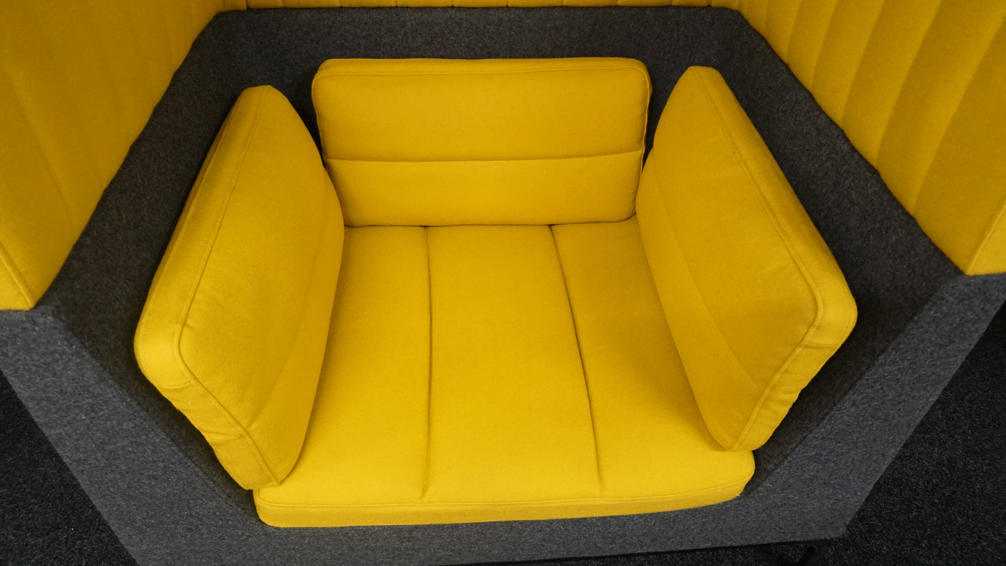 Allermuir Haven HA102 Design Bank | Geel / Grijs