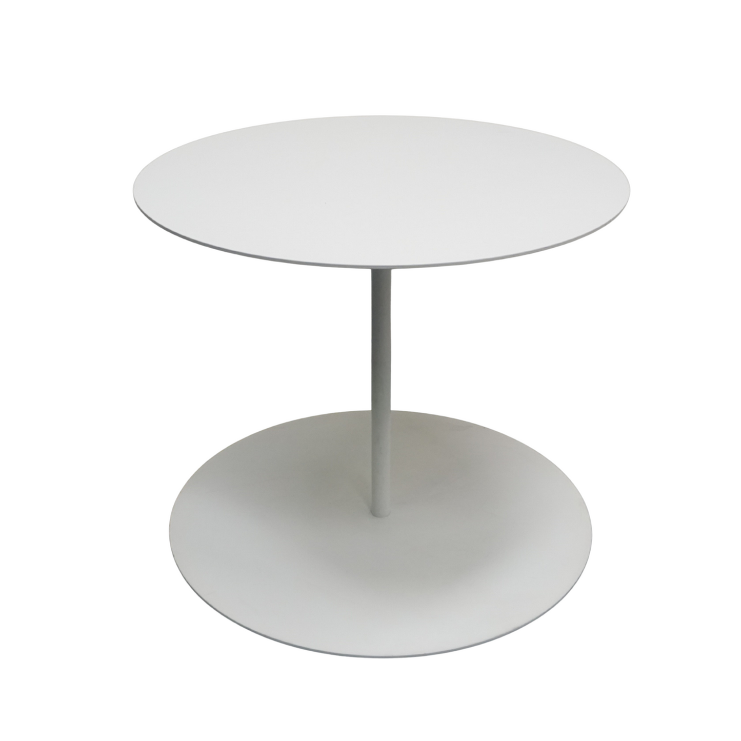Cappellini Gong Bijzettafel | Wit | 50 x 42 cm