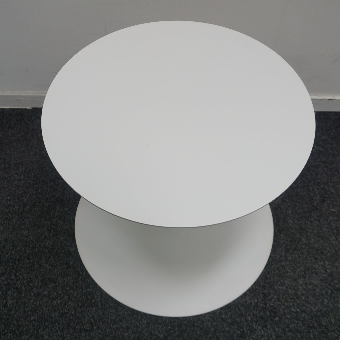Cappellini Gong Bijzettafel | Wit | 50 x 42 cm