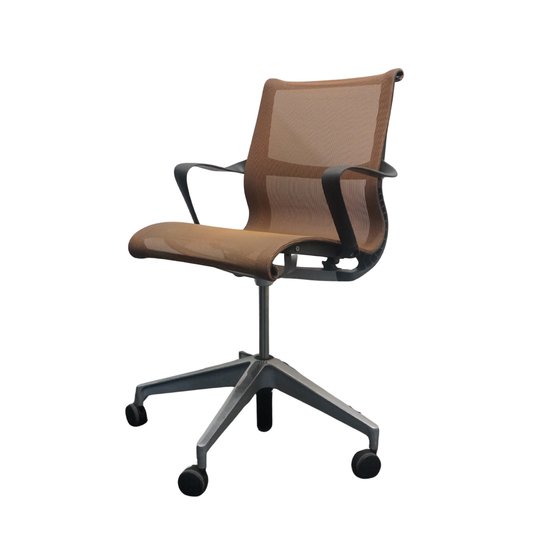 Herman Miller Setu Vergaderstoel | Bureaustoel | Bruin