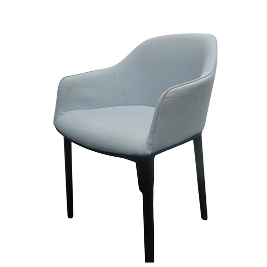 Vitra Softshell Design Vergaderstoel | Conferentiestoel | Lichtblauw